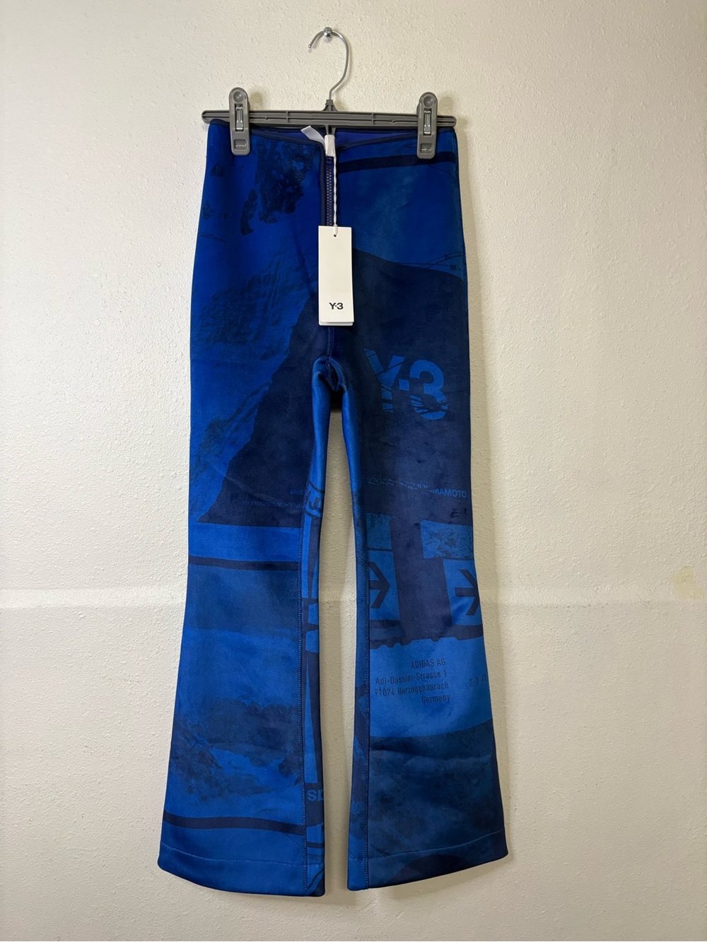 adidas Women Y-3 CH2 Zine Flared Pants HB3371 #1028